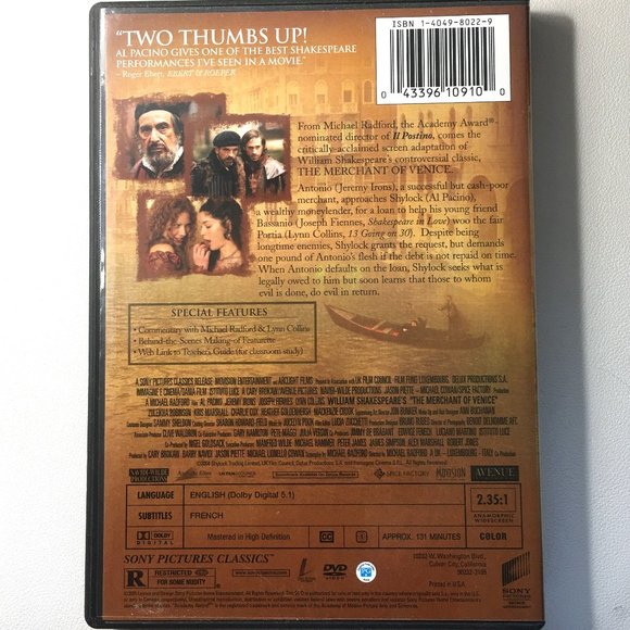 THE MERCHANT OF VENICE / THE TAMING OF THE SHREW - ๐๐๐ ๐๐ฎ๐ง๐๐ฅ๐! - Picture 7 of 10